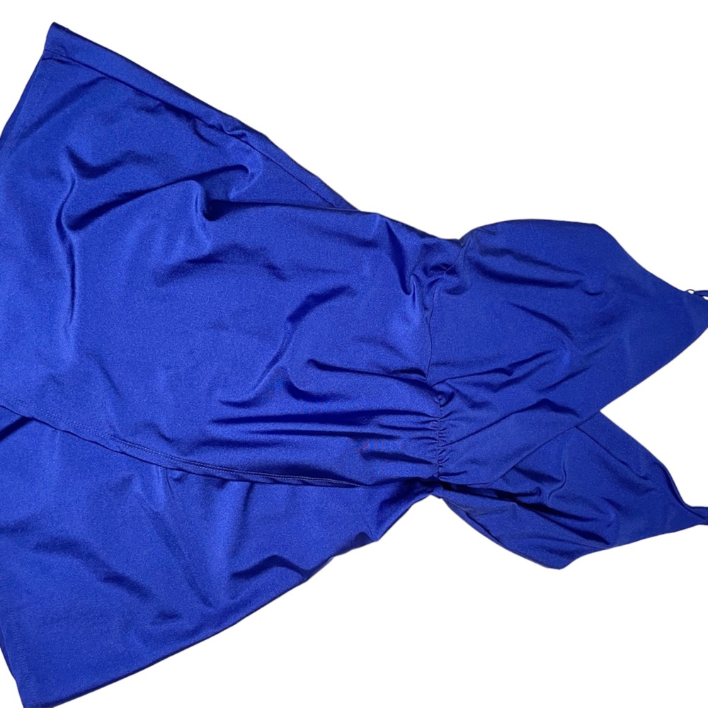F21 Royal Blue Romper